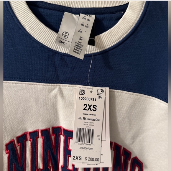 ANINE BING x Reebok Oversized Crew - Picture 5 of 5